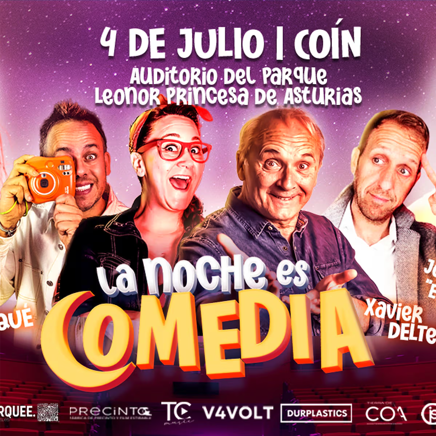 La Noche es Comedia en Coín 2026: humor en directo con Macarena Gómez y Nacho Guerreros