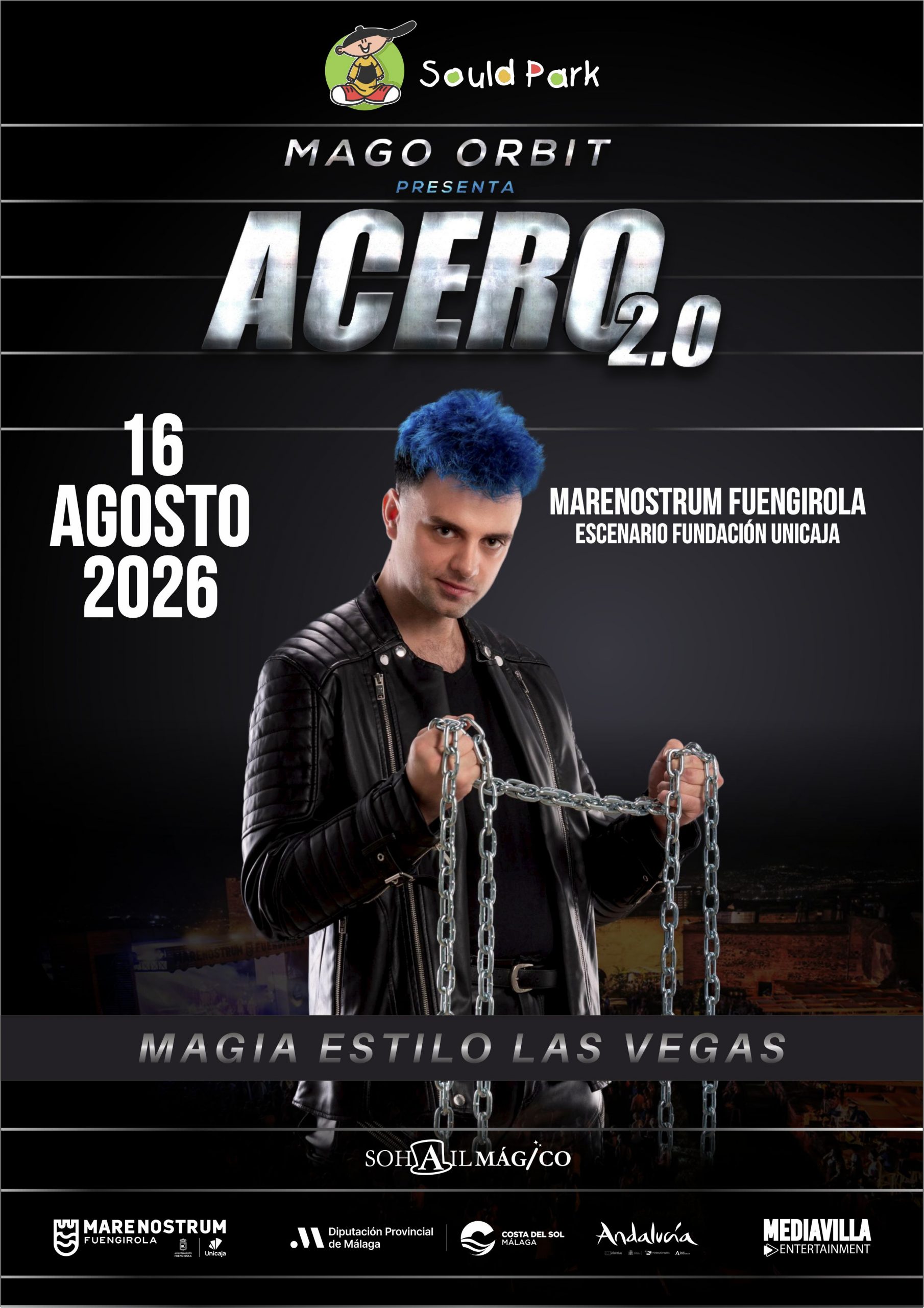 Mago Orbit presenta ‘Acero 2.0’ en Fuengirola