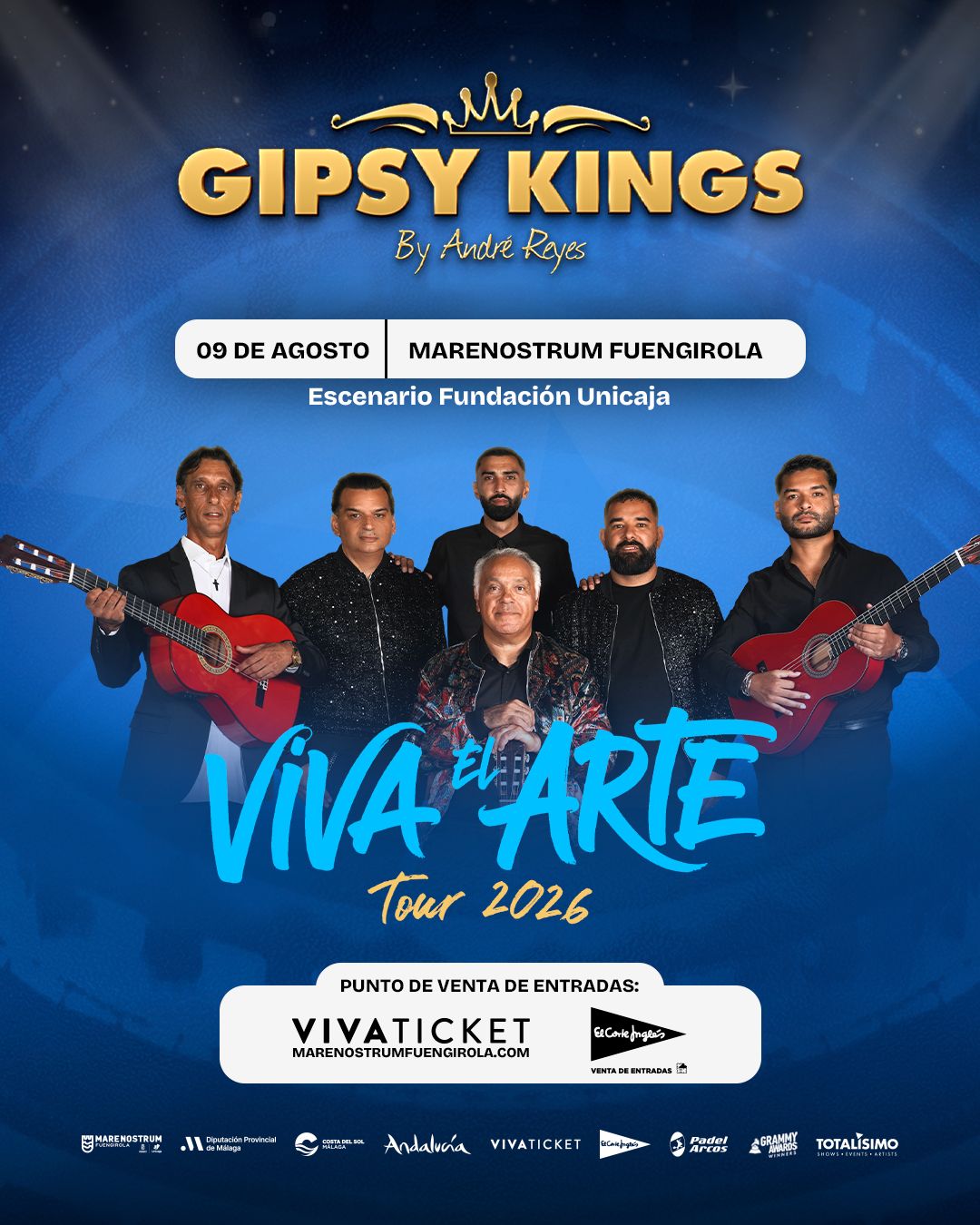 Gipsy Kings actuarán en Fuengirola