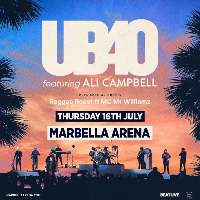 UB40 – Leyendas del Reggae en Vivo en Marbella
