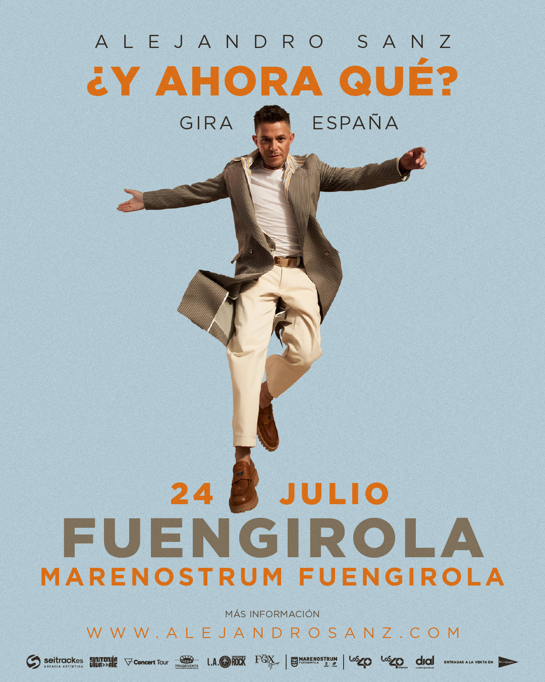 Alejandro Sanz en Marenostrum Fuengirola con su gira ‘¿Y Ahora Qué?’