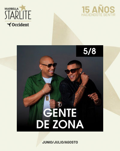 Gente de Zona llevará el ritmo cubano a Starlite Occident Marbella
