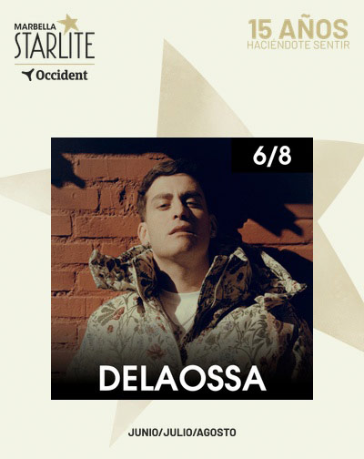 Delaossa actuará por primera vez en Starlite Occident Marbella