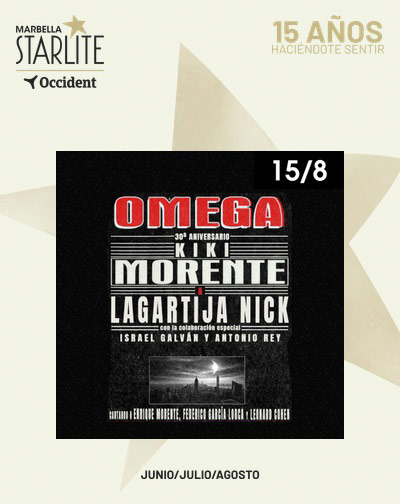 Omega celebra 30 años de revolución flamenca en Starlite Marbella