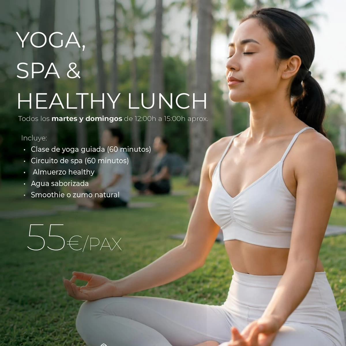 Yoga, Spa & Healthy Lunch Wellness Experience en Estepona