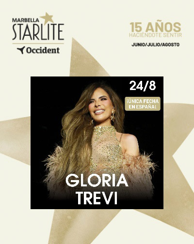 Gloria Trevi en Starlite Occident Marbella 2026
