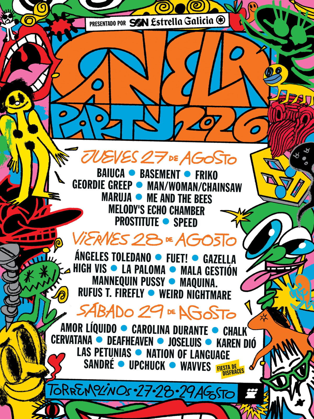 Canela Party 2026 en Torremolinos
