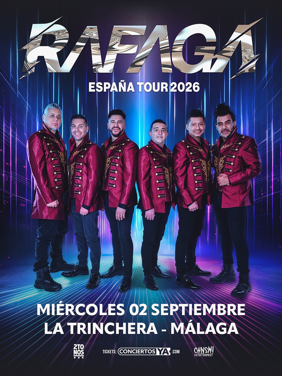 Ráfaga en Sala Trinchera Málaga