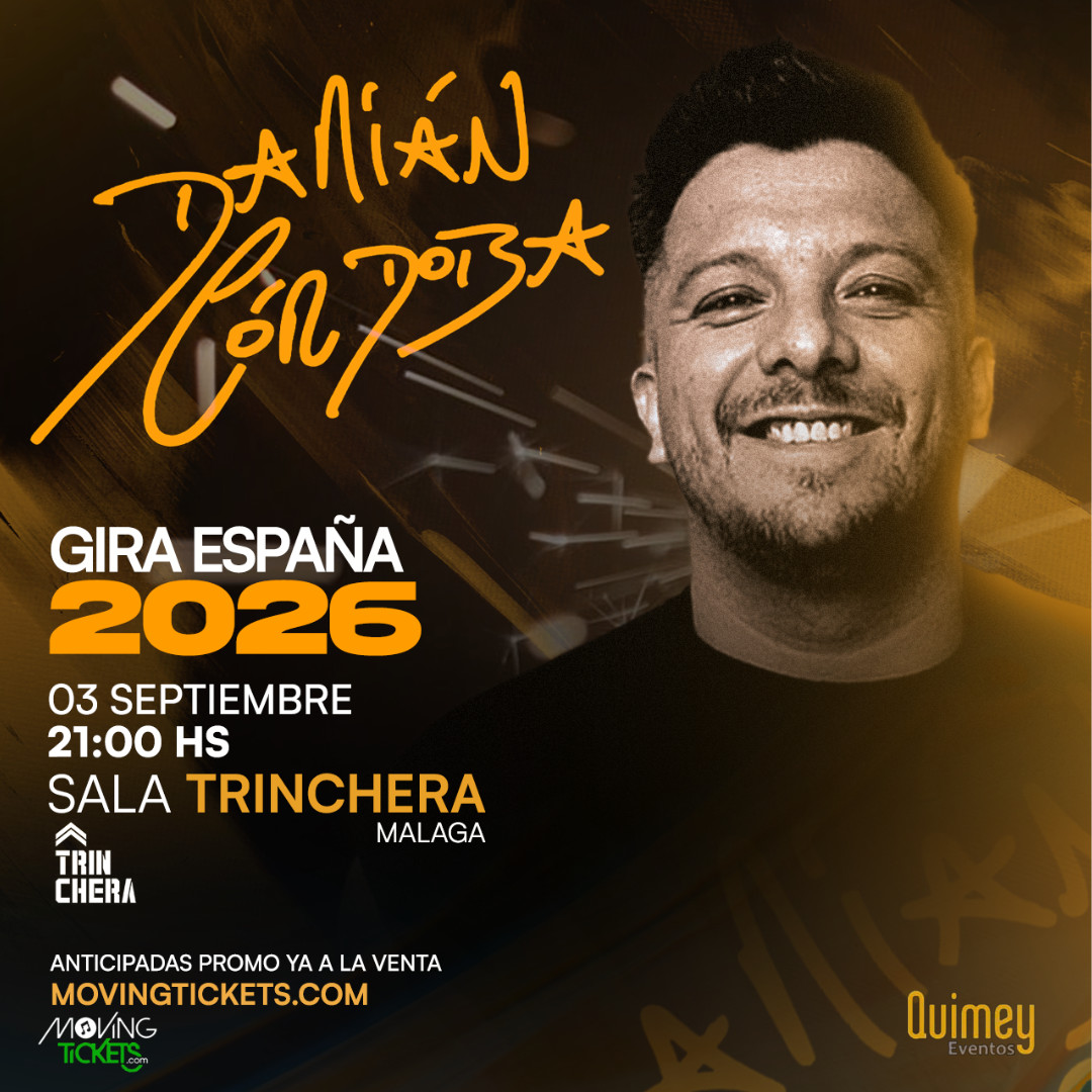 Damián Córdoba en Sala Trinchera Málaga