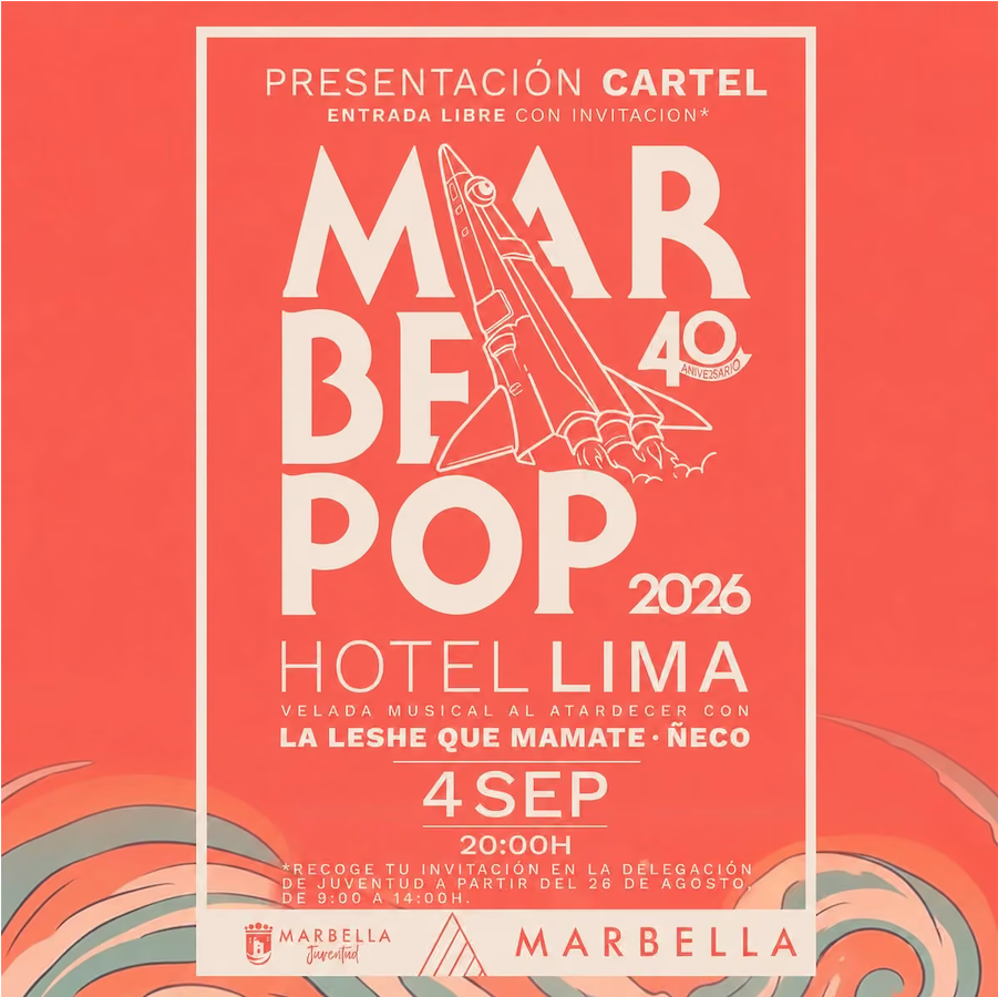 MarbePop 2026 – Celebración del 40 Aniversario en Marbella