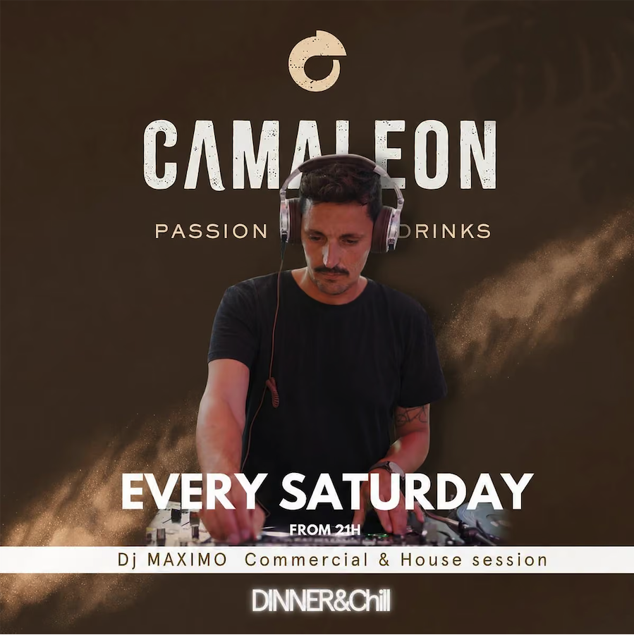 DJ Máximo | Dinner & Chill de los sábados en Camaleón Marbella