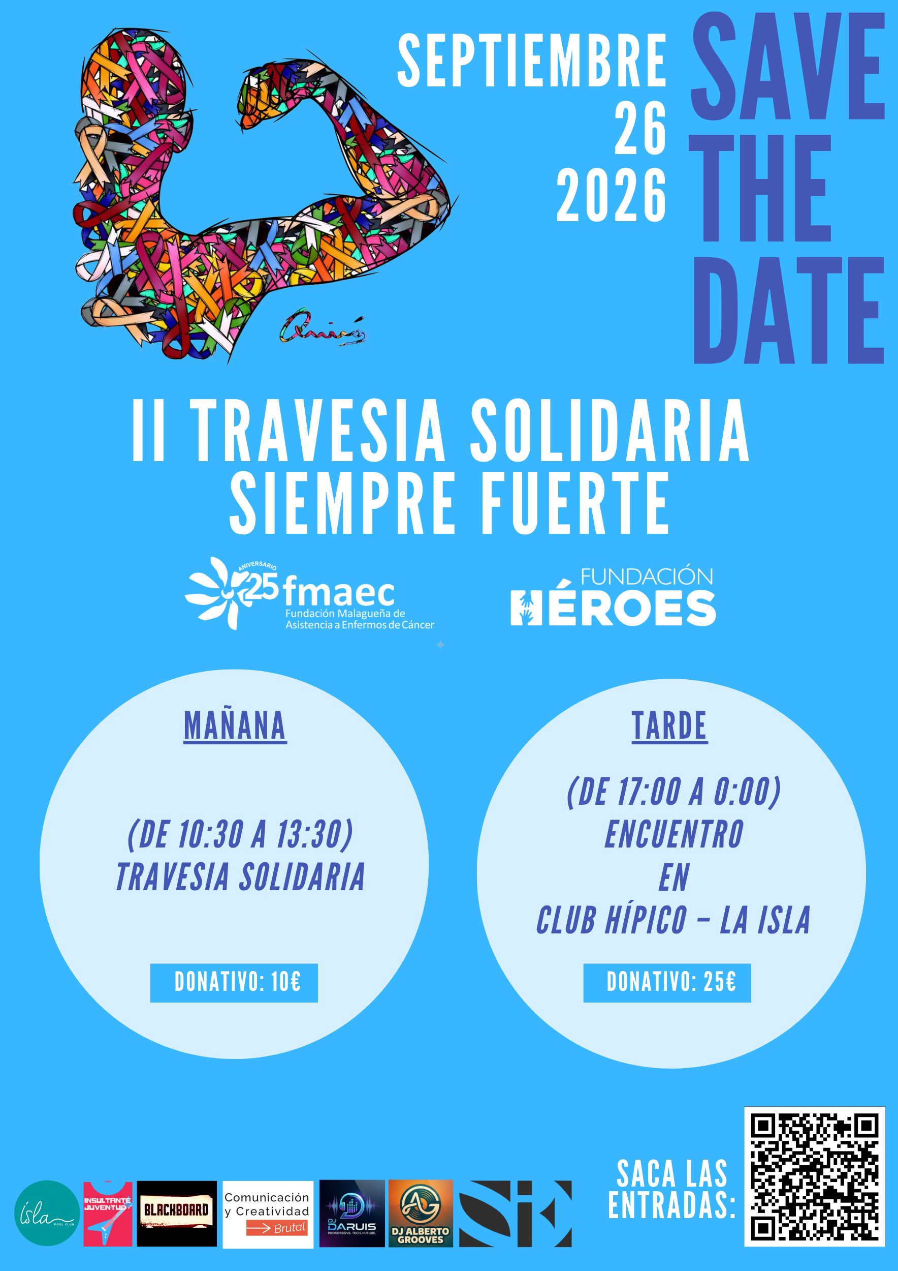 II Travesía Solidaria Siempre Fuerte en Málaga