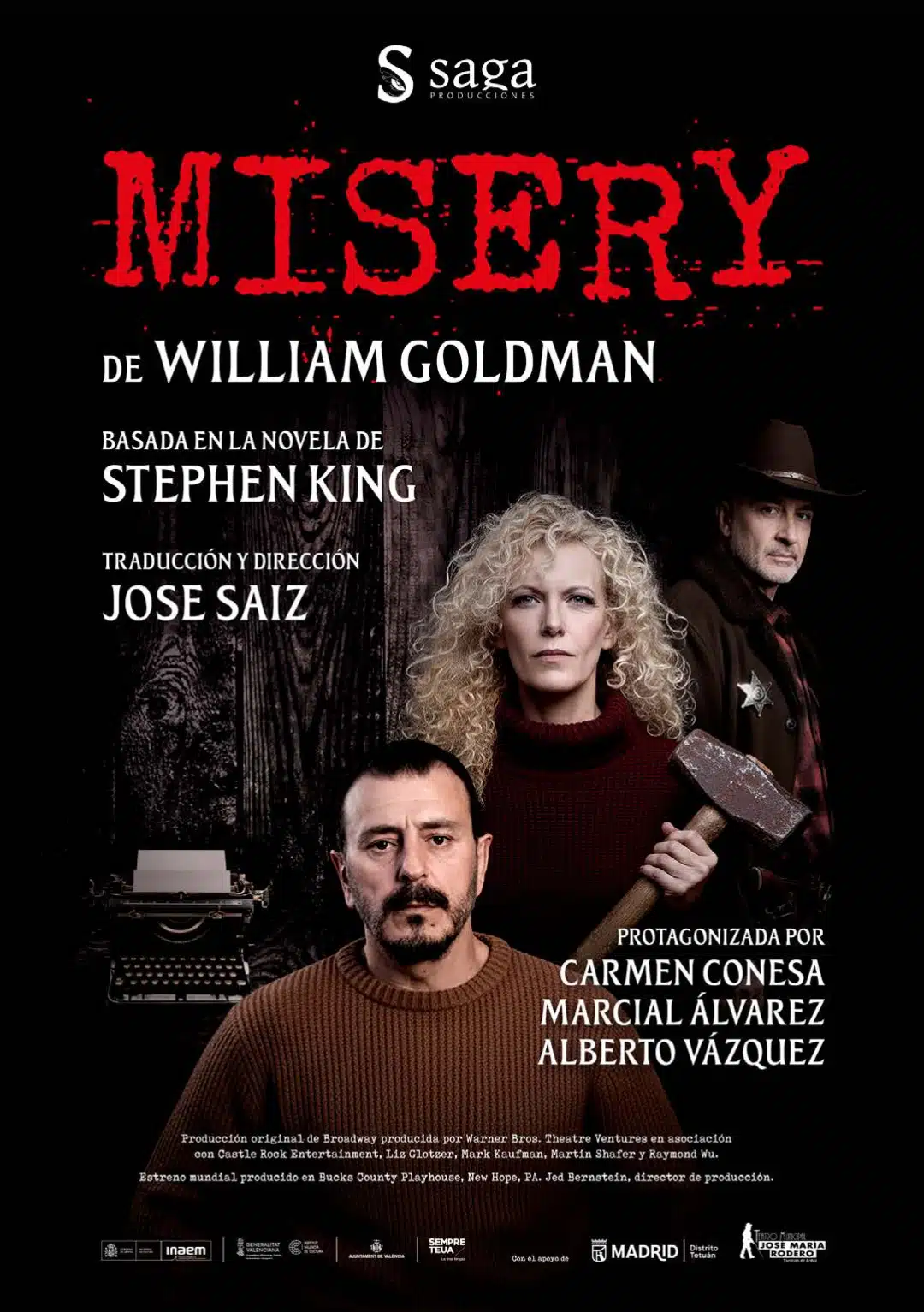 Misery – Stephen King’s Psychological Thriller in Málaga