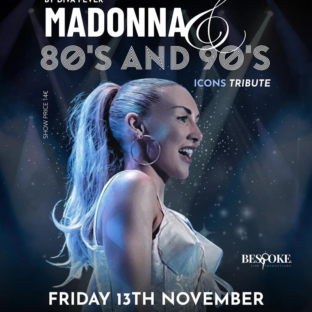 Madonna & 80s and 90s Icons Tribute by Diva Fever in Marbella