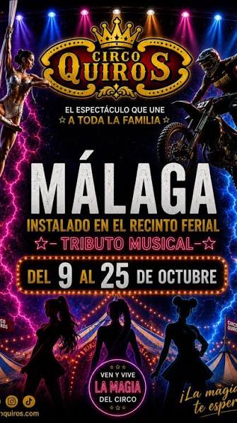 Circo Quirós Málaga 2026