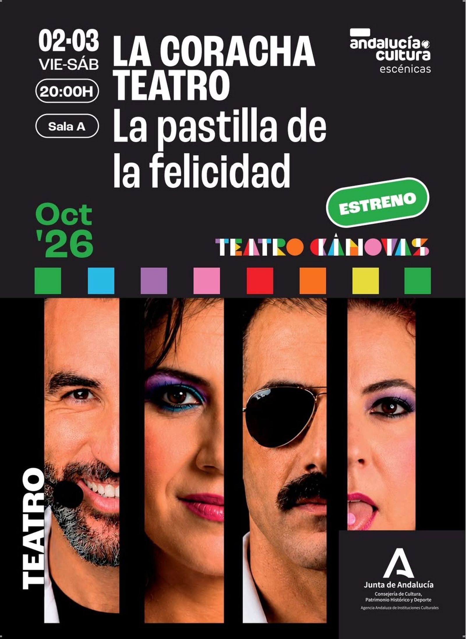 The Happiness Pill – La Coracha Theatre Premiere in Málaga