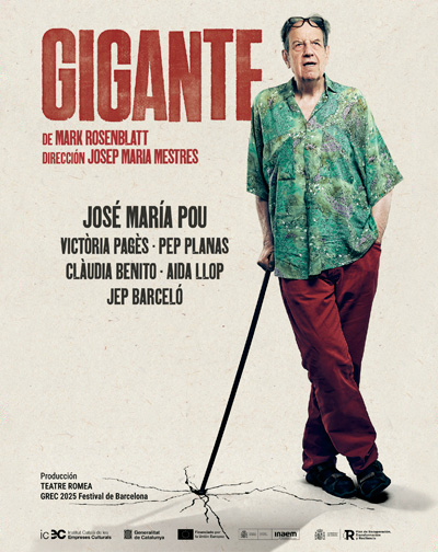 Gigante – José María Pou como Roald Dahl en Málaga