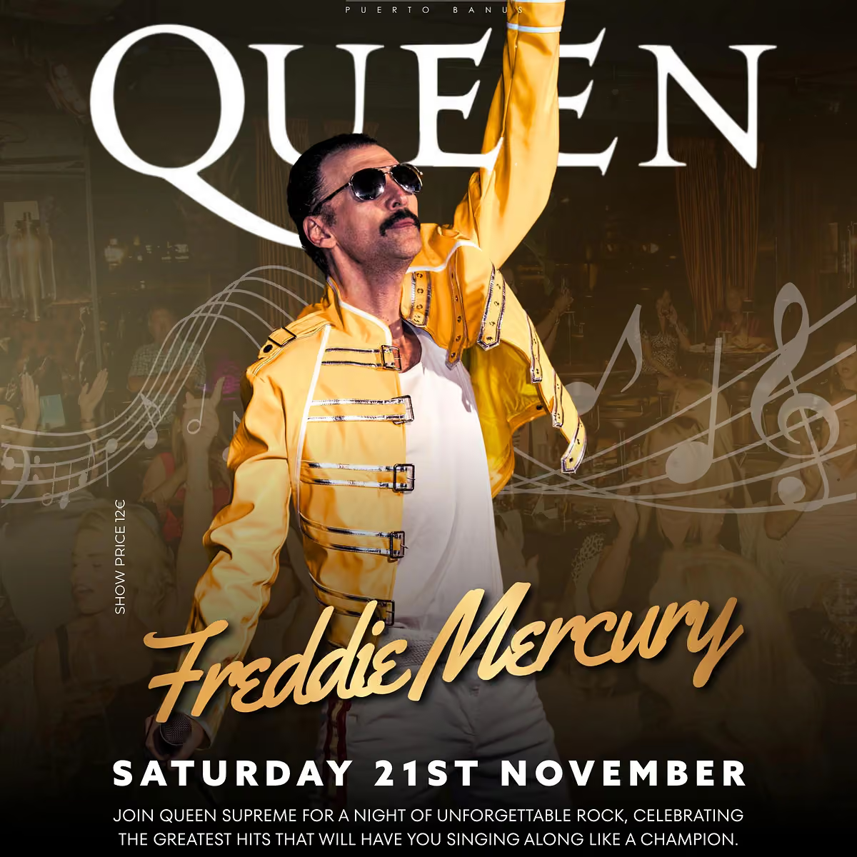 Queen Tribute: Freddie Mercury Show