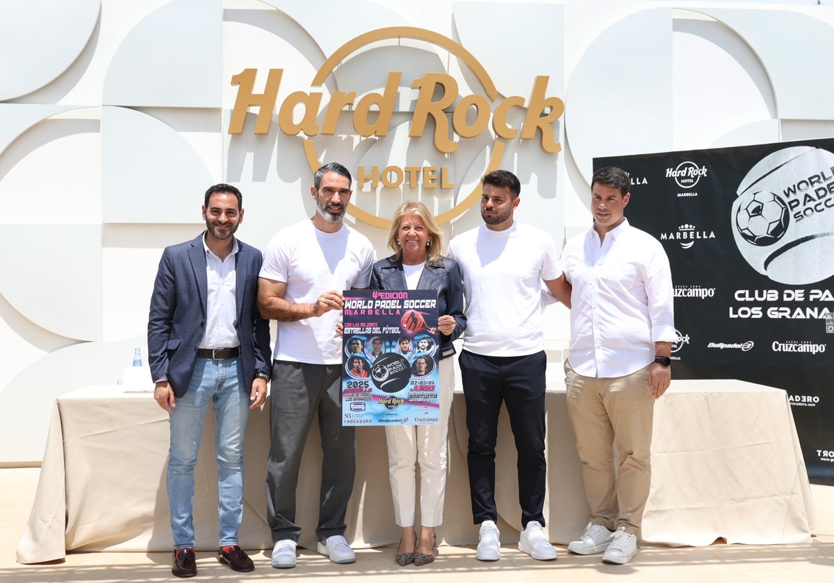 La cuarta edición del World Padel Soccer congregará en Marbella a grandes leyendas del fútbol