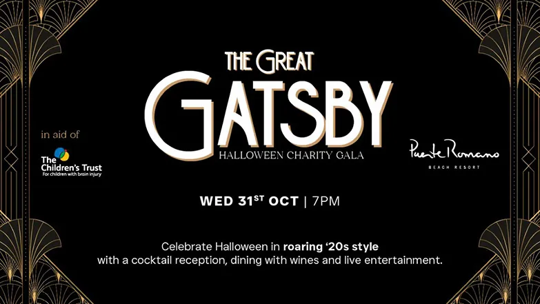Gala de Halloween El Gran Gatsby
