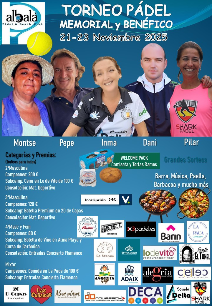 TORNEO MEMORIAL Y BENÉFICO ALBALA