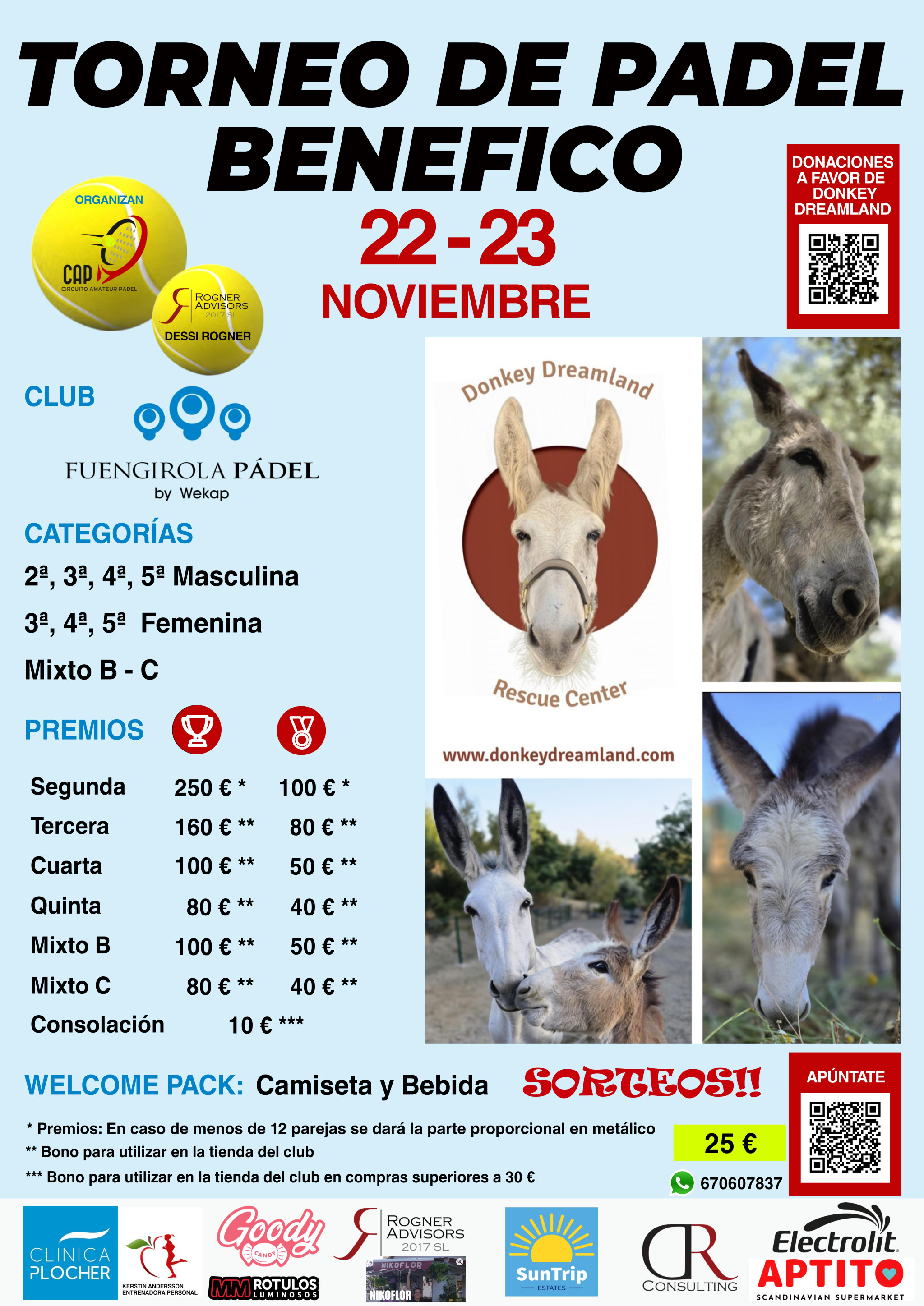  TORNEO BENÉFICO DONKEY DREAMLAND