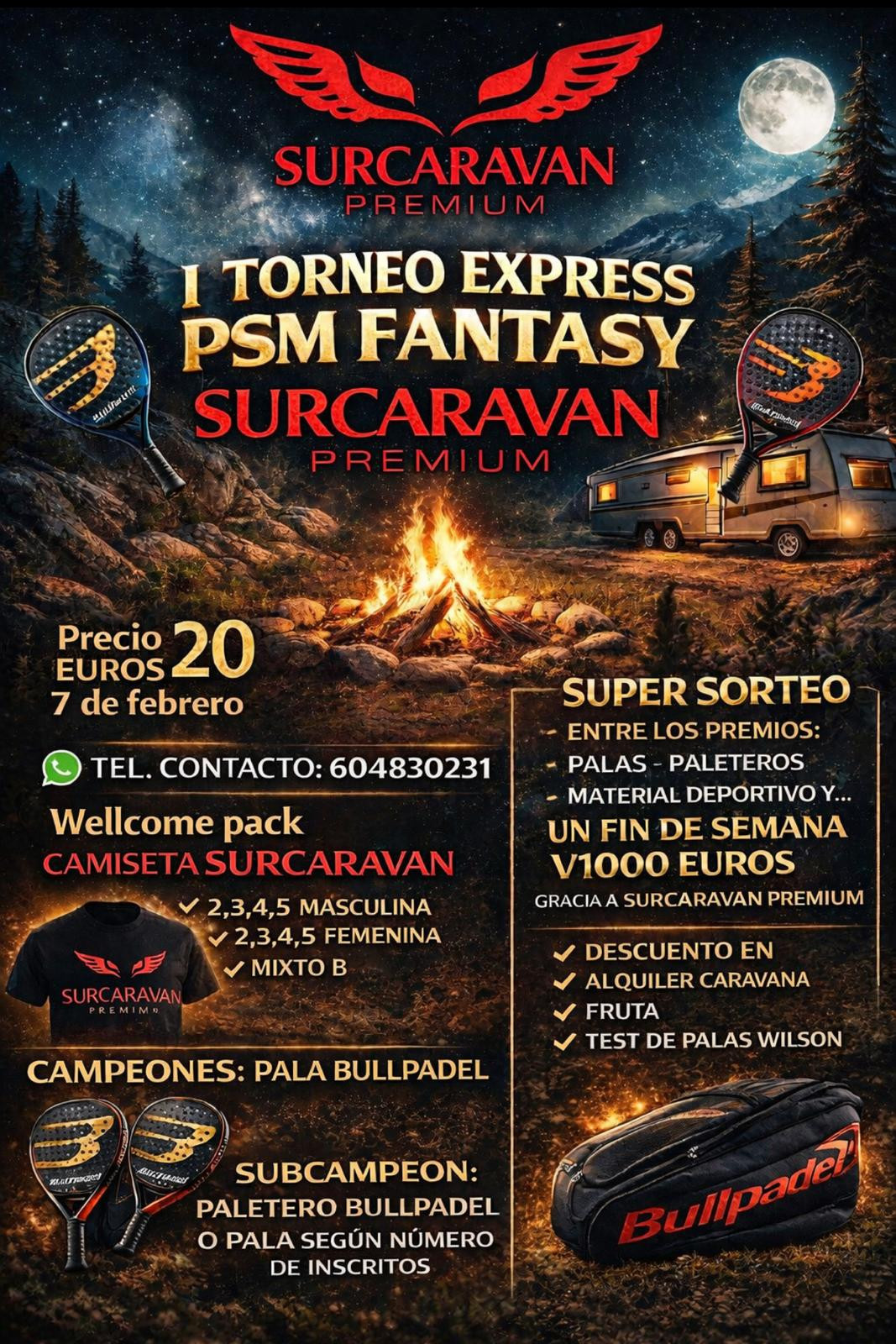 I MEGATORNEO EXPRES SURCARAVAN EN PSM FANTASY