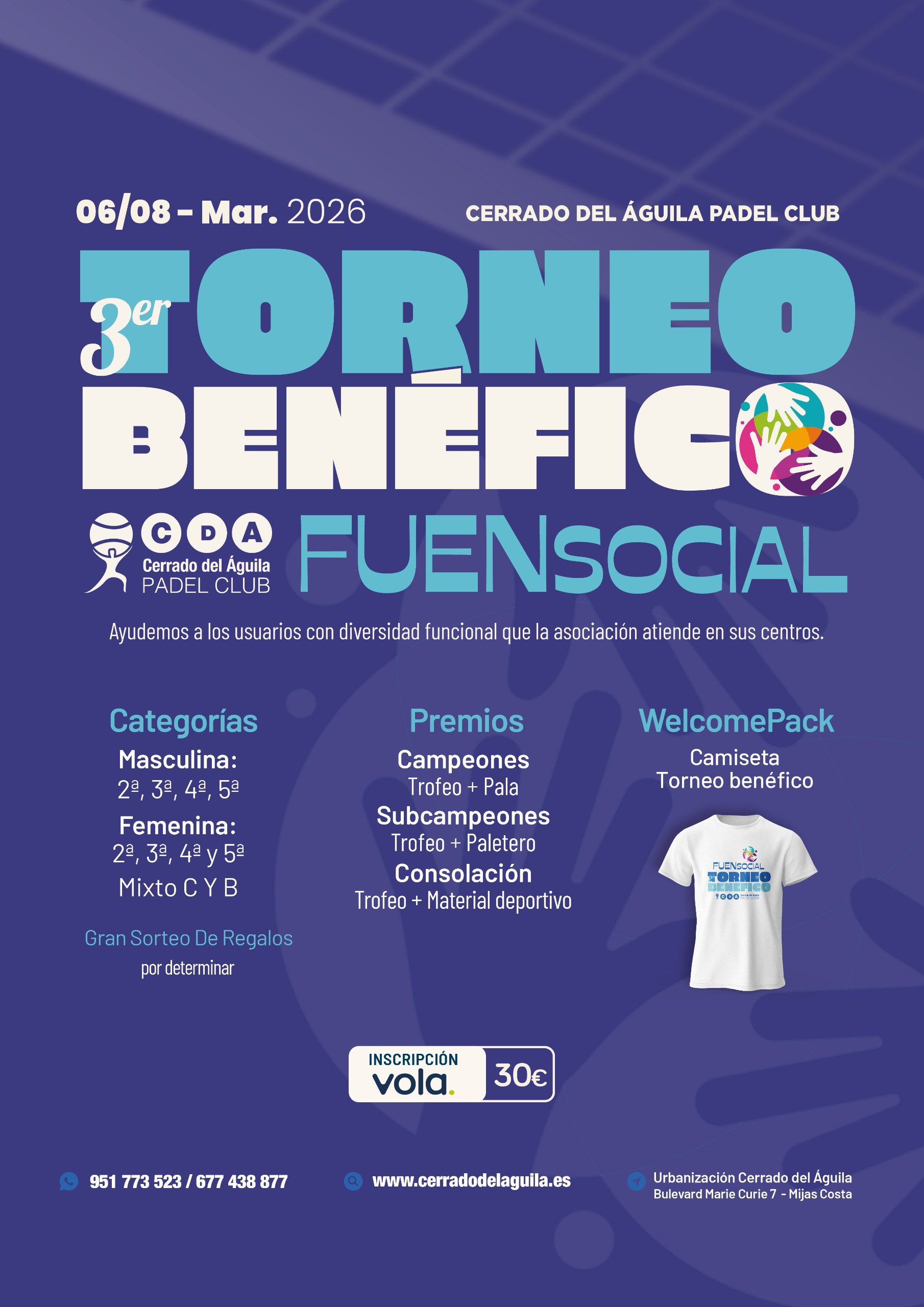 III TORNEO BENEFICO ANIVERSARIO FUENSOCIAL
