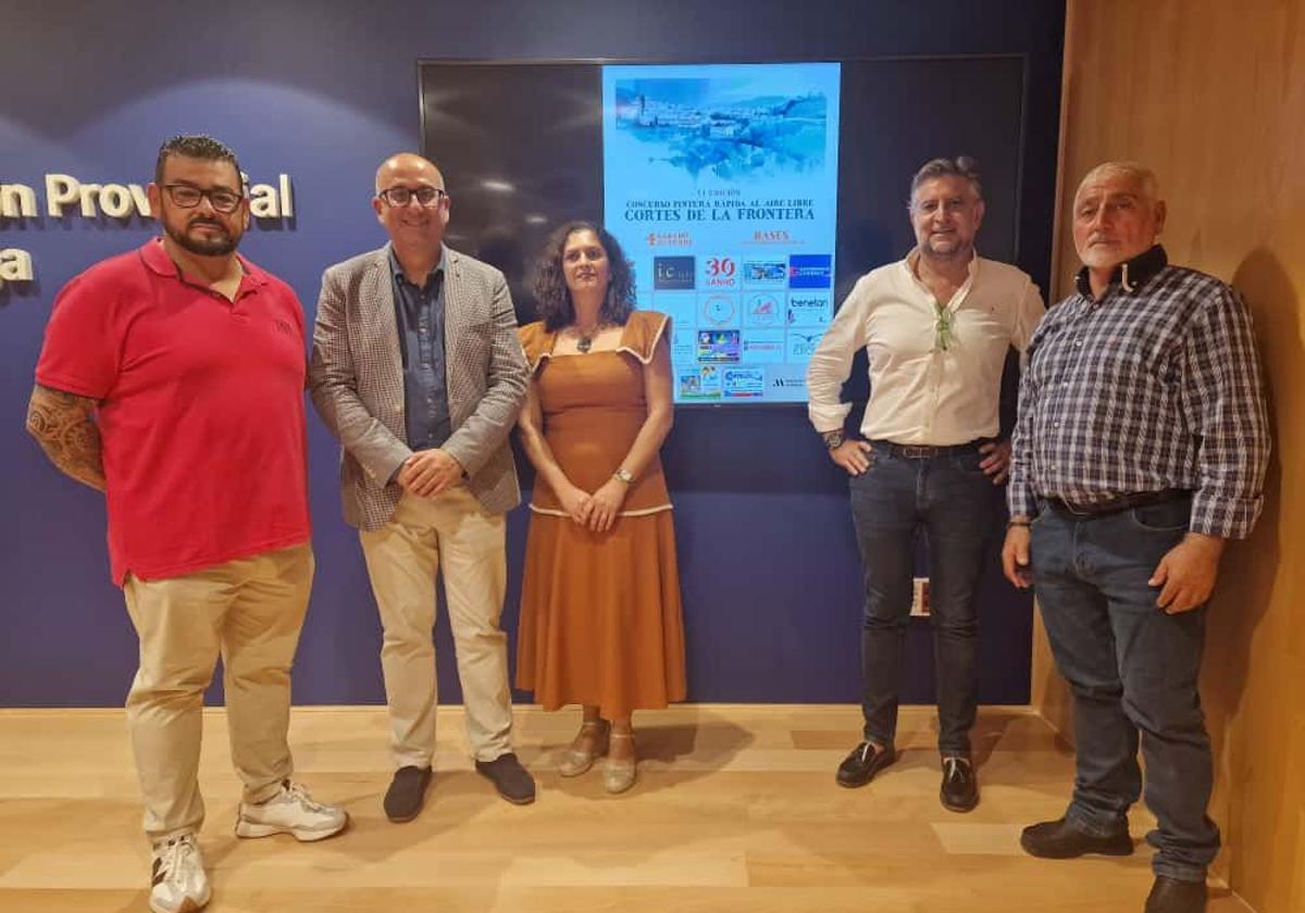 Cortes de la Frontera celebra su VI concurso de pintura rápida al aire libre