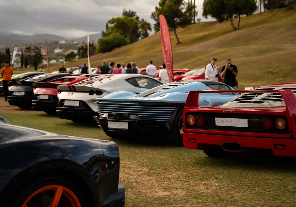 Tres días con algunos de los coches más exclusivos del mundo en la Costa del Sol