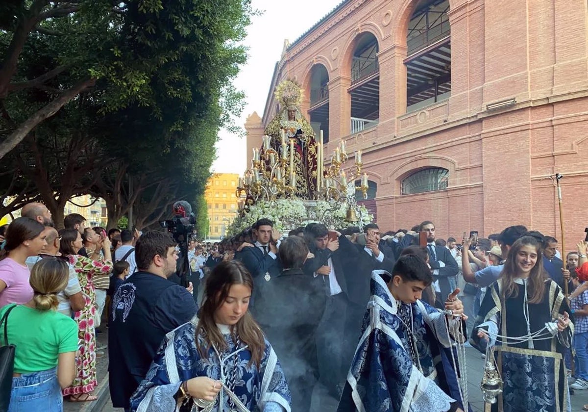Cuatro imágenes de la Virgen saldrán a la calle este fin de semana en Málaga
