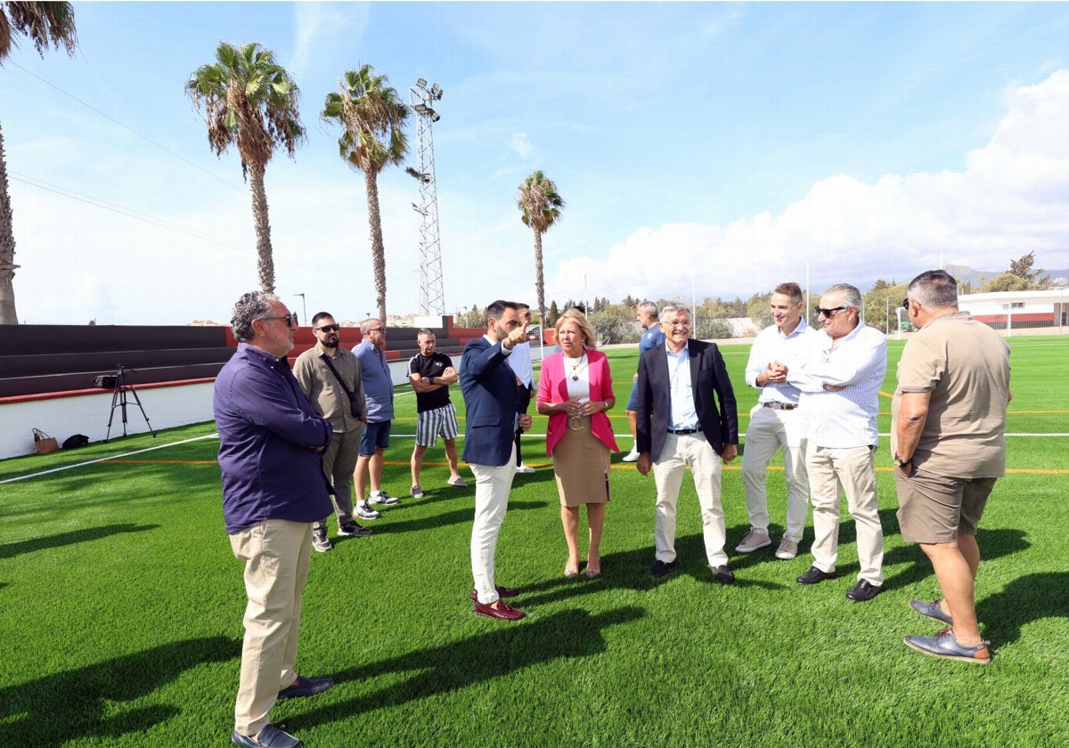 Marbella culmina la renovación integral del campo de fútbol Juan José Almagro