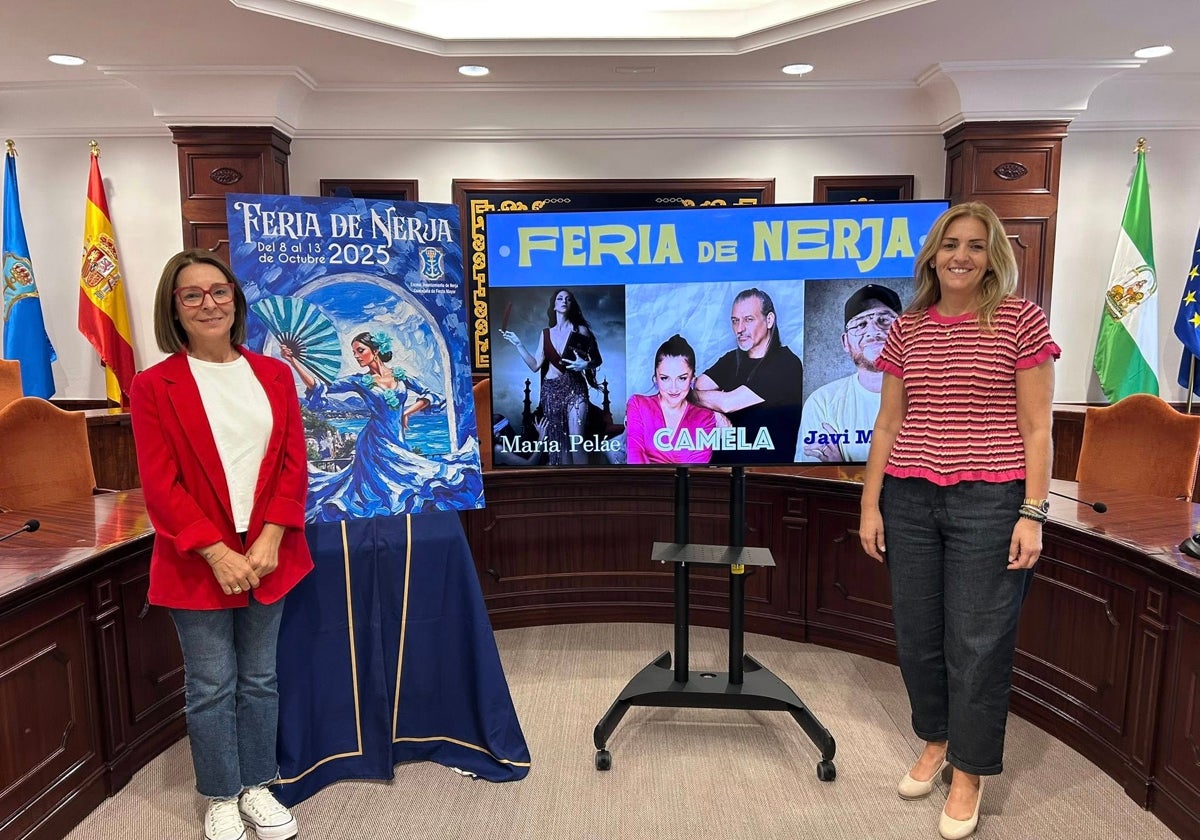 Todo listo en Nerja para la Feria de Octubre