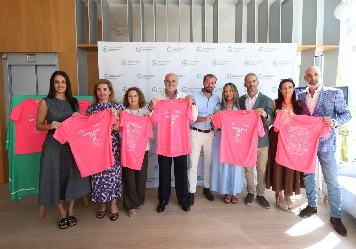 La carrera 'Marea Rosa' de la AECC recorrerá Marbella el 16 de noviembre con el respaldo del Ayuntamiento