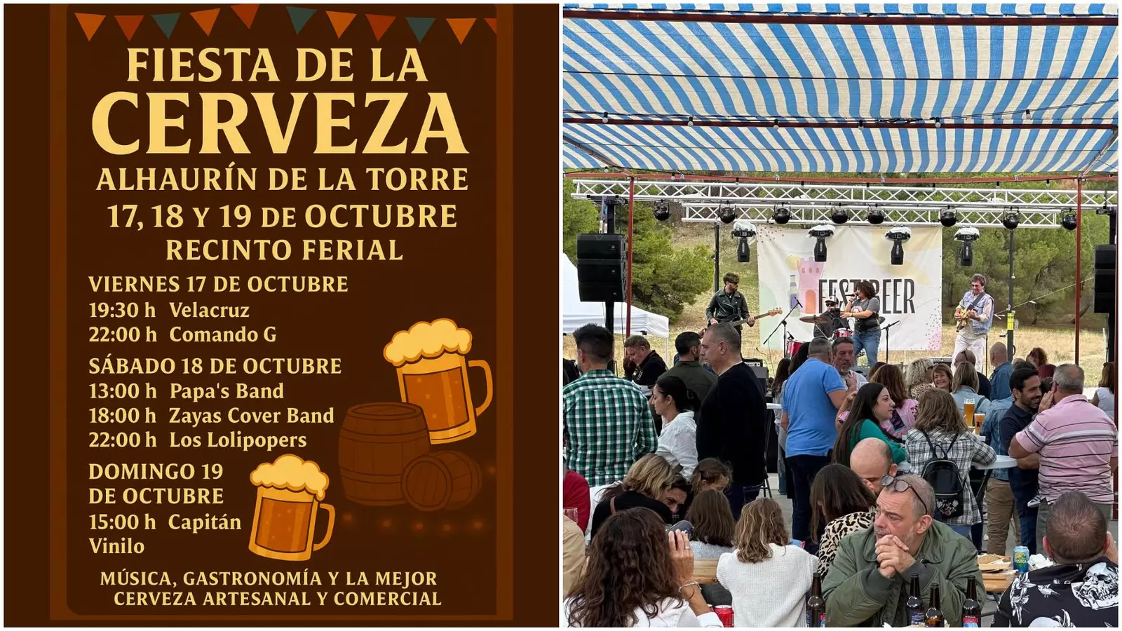 Vuelve a Alhaurín de la Torre una de sus fiestas más populares: toda la programación de su Fiesta de la Cerveza