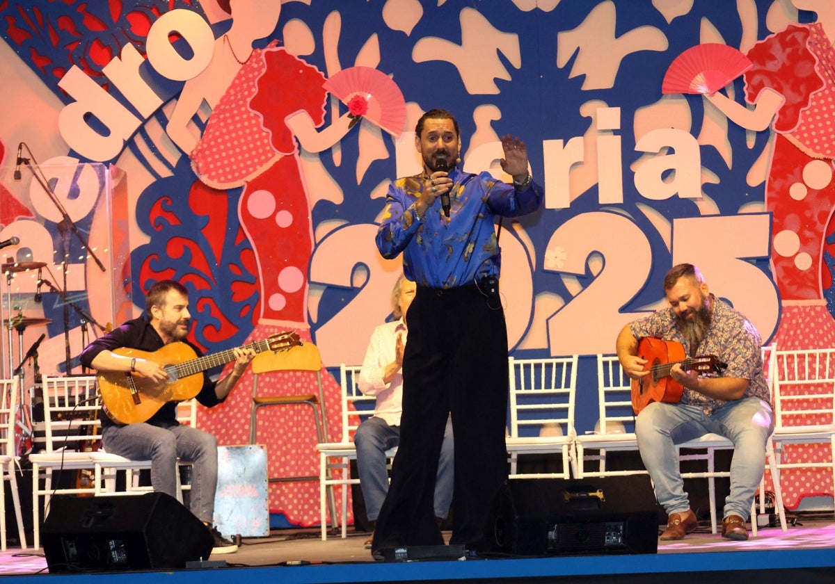 Juanjo Alcántara rememora su trayectoria a través del flamenco en el pregón de la Feria de San Pedro