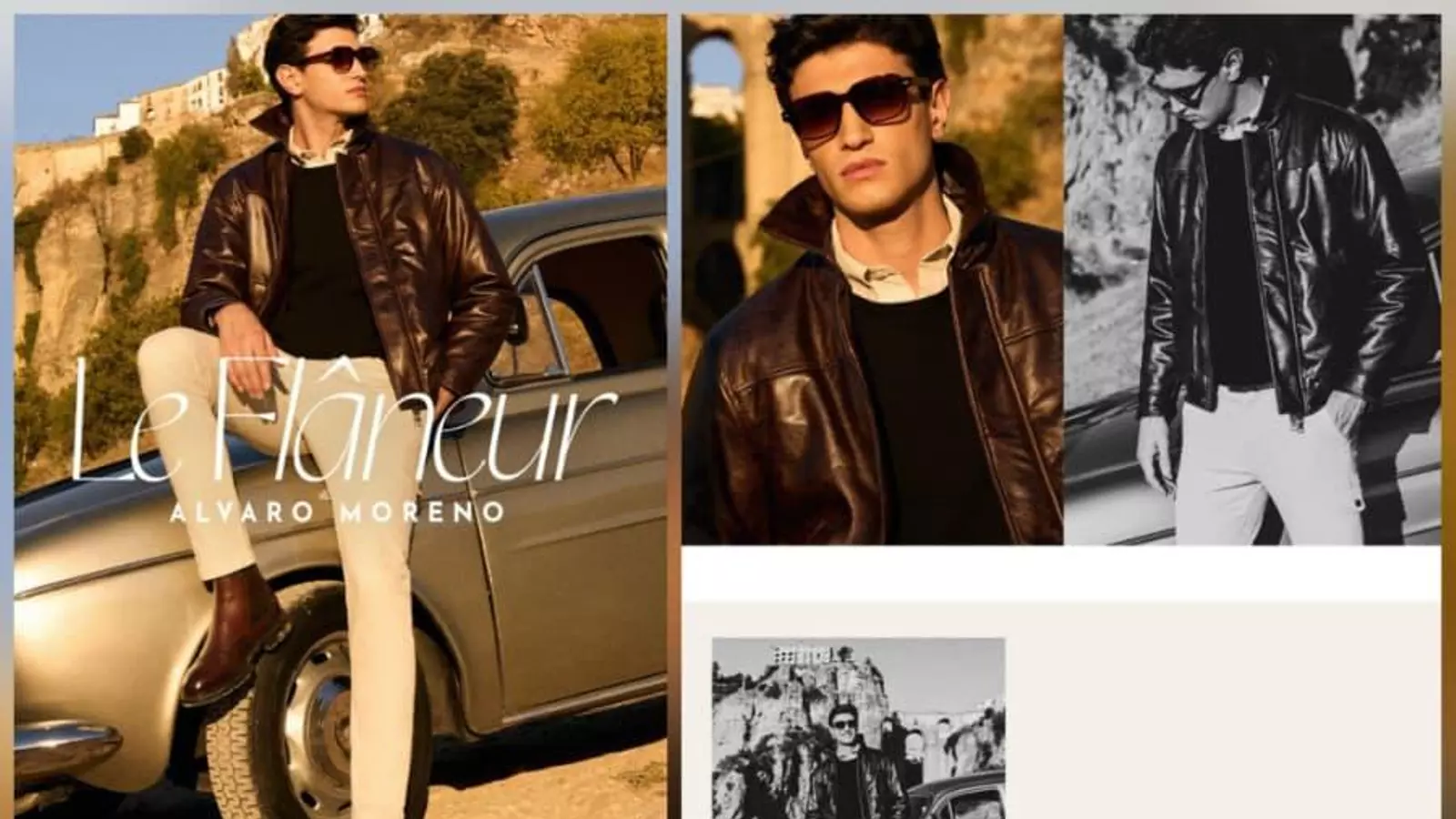 Alvaro Moreno elige Ronda como telón de fondo para su colección otoño-invierno