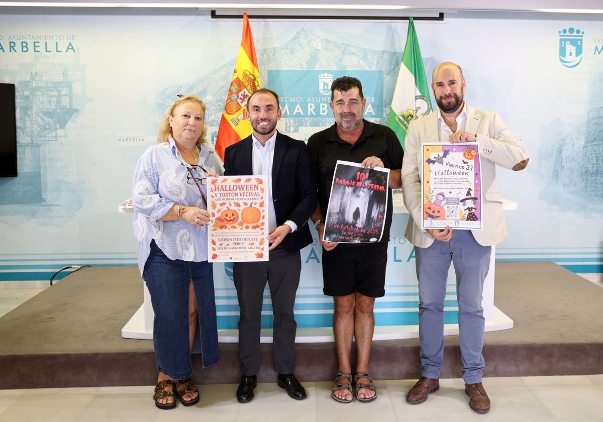 Halloween para todos de las asociaciones de vecinos de Marbella El Barrio, El Mirador de la Torrecilla y Vázquez Clavel-Pilar Miraflores