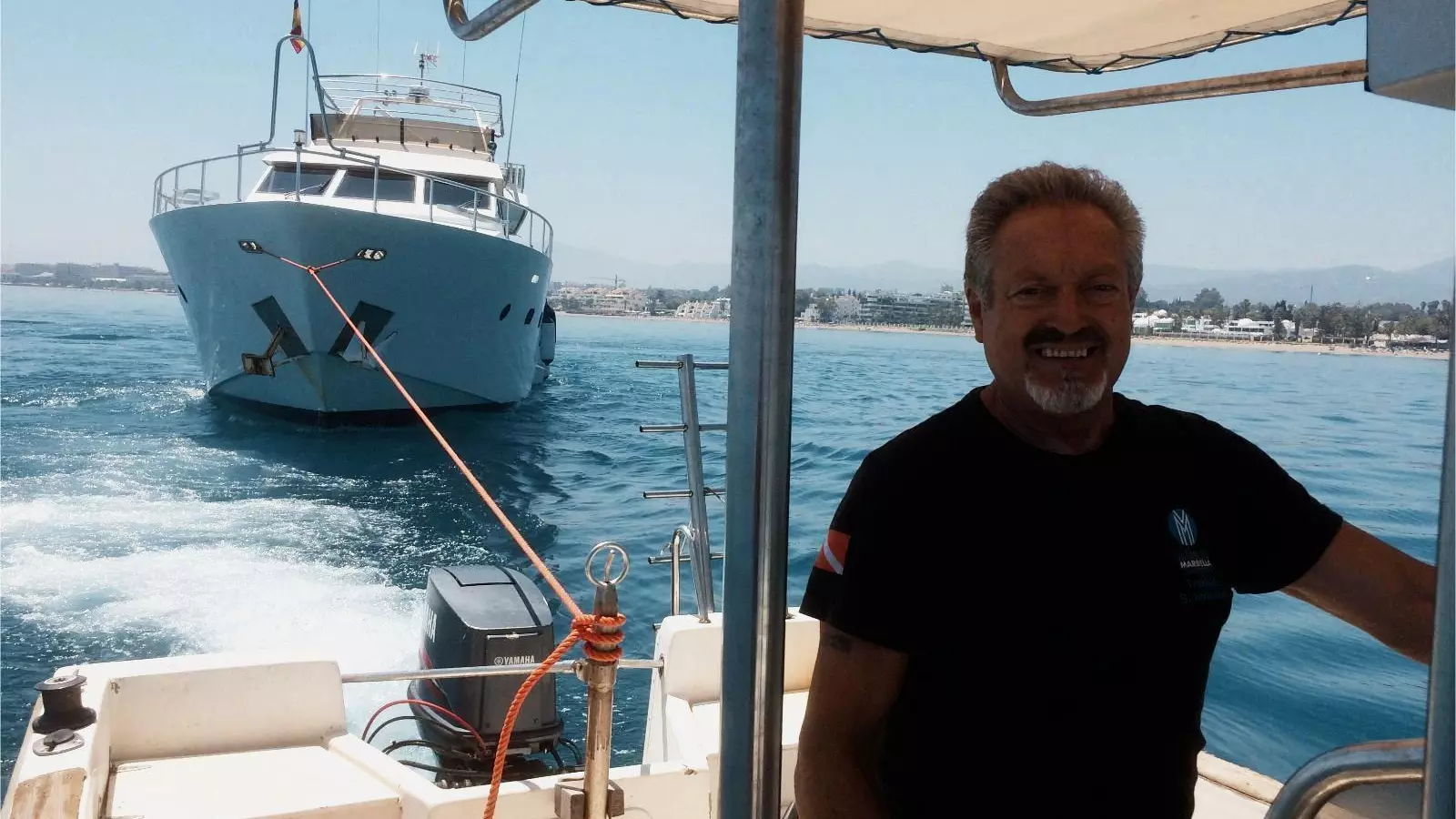 Pepe López, el buzo de Marbella que fue testigo del hallazgo de una campana de la Nao que llevó a Colón a América