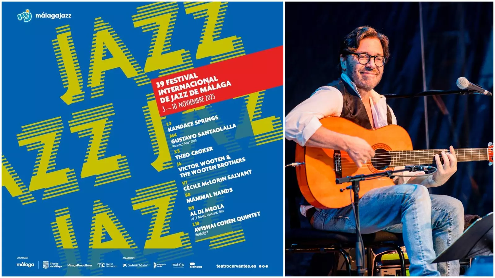 Toda la programación del 39 Festival Internacional de Jazz de Málaga: artistas y entradas