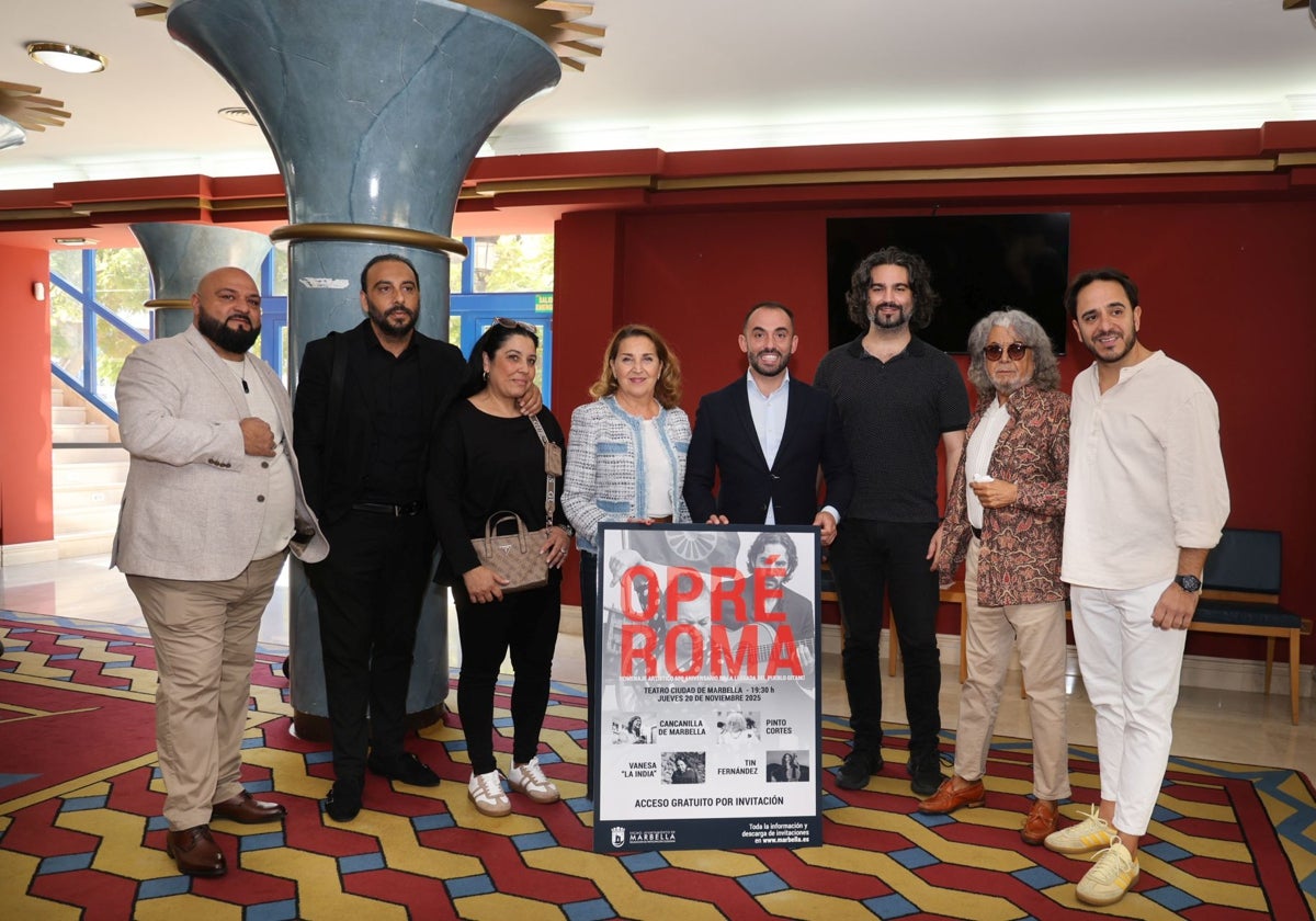 El teatro Ciudad de Marbella albergará el 20 de noviembre el espectáculo gratuito 'Opré Roma', un homenaje artístico al pueblo gitano