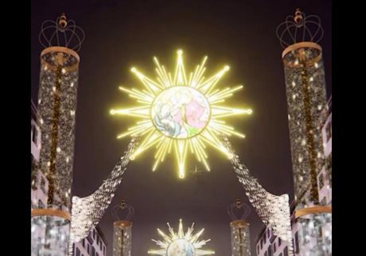 Horarios y pases del espectáculo de luces de Navidad en calle Larios este año