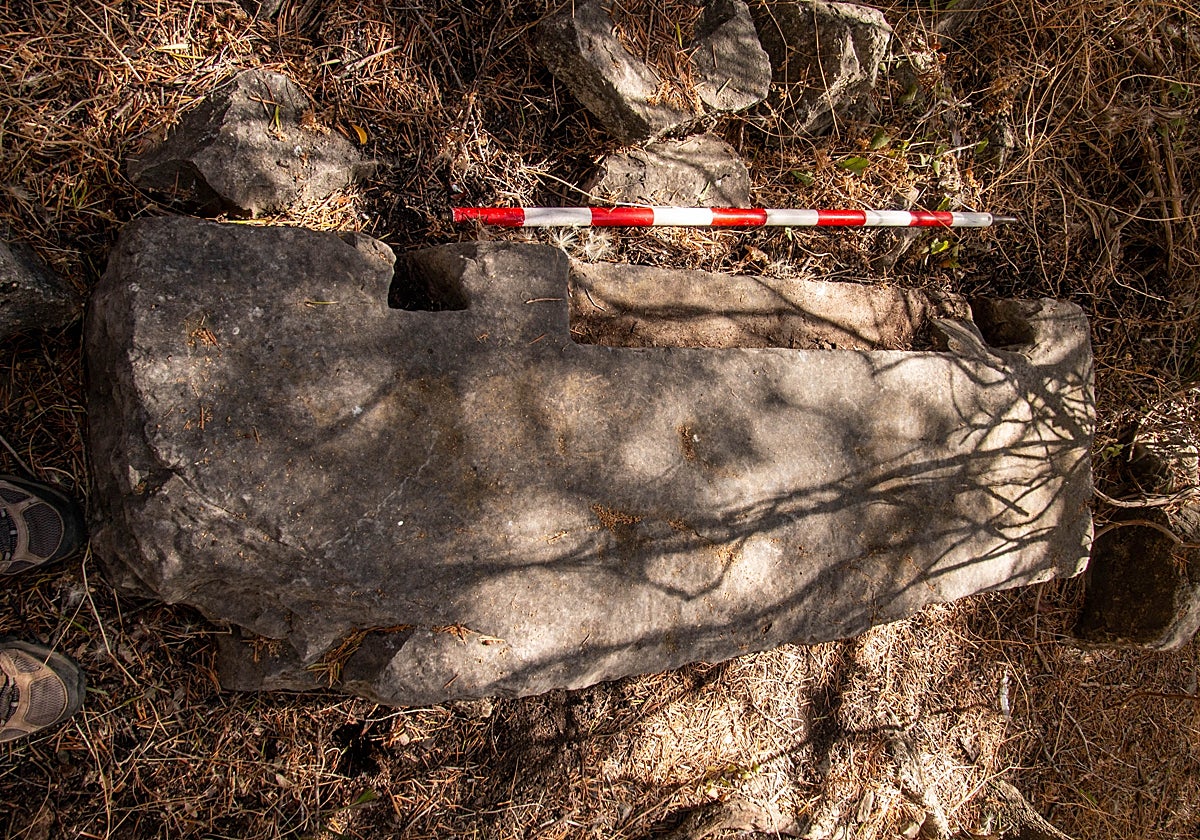 Descubren indicios de un teatro y un anfiteatro en la ciudad romana de Lacipo, en Casares