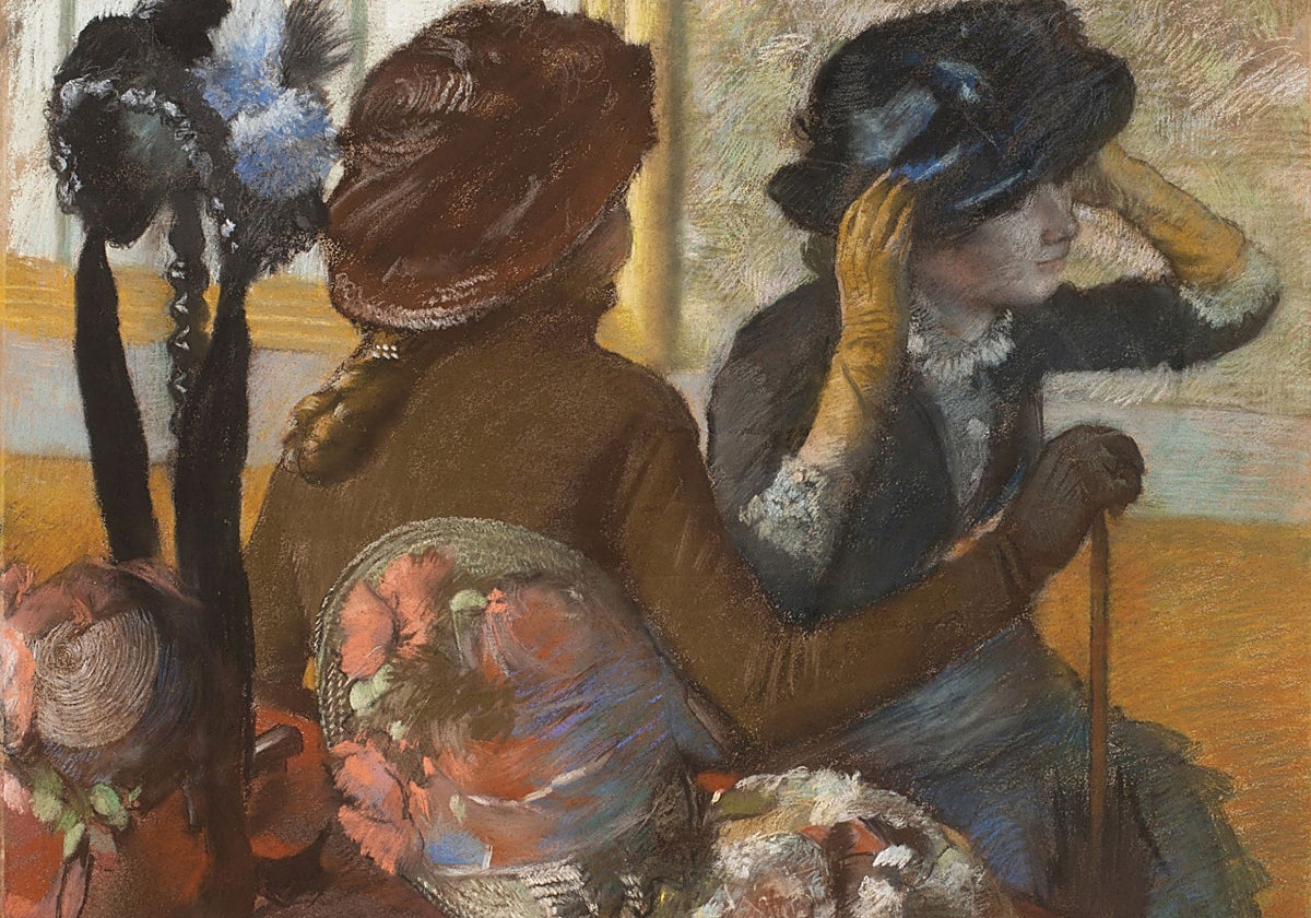 Los secretos de Degas encerrados en siete sombreros