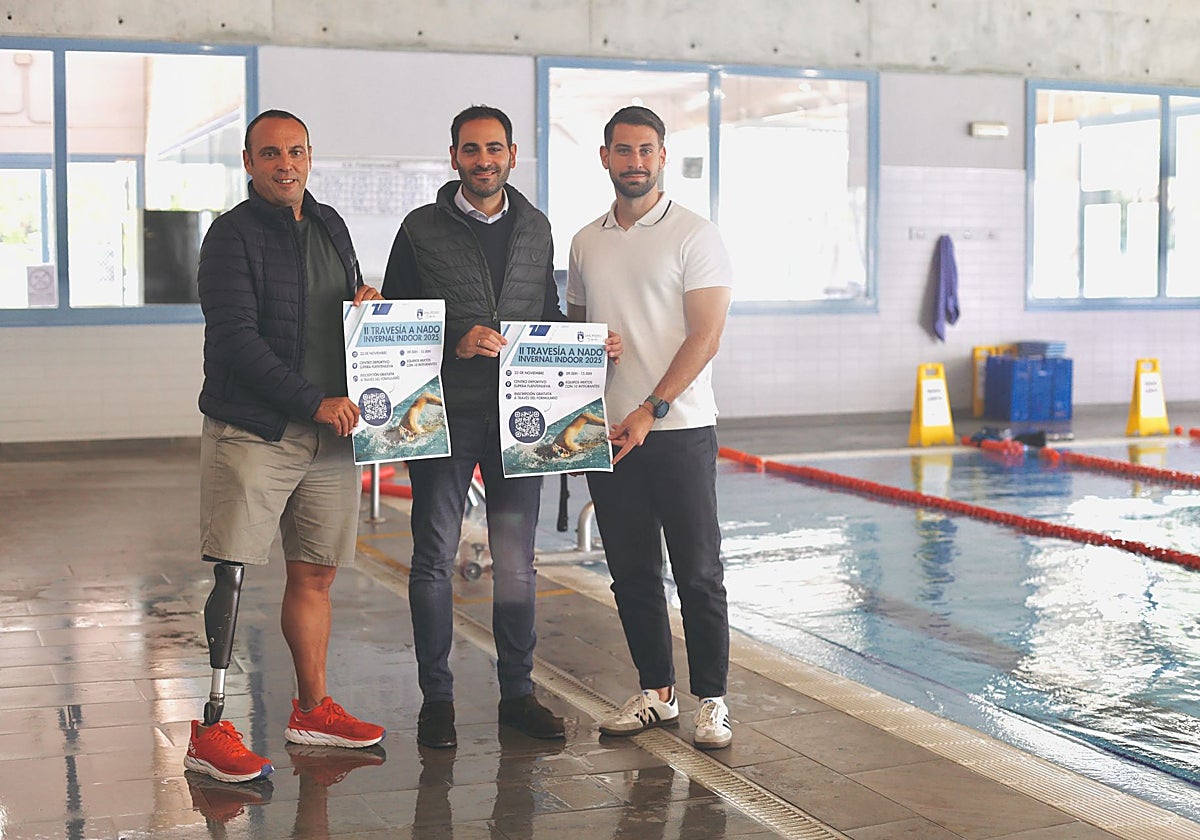 La piscina 'Javier Mérida' de San Pedro acoge el día 23 la II Travesía a Nado Invernal Indoor