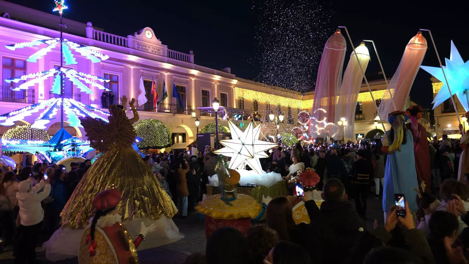 Ronda enciende la Navidad
