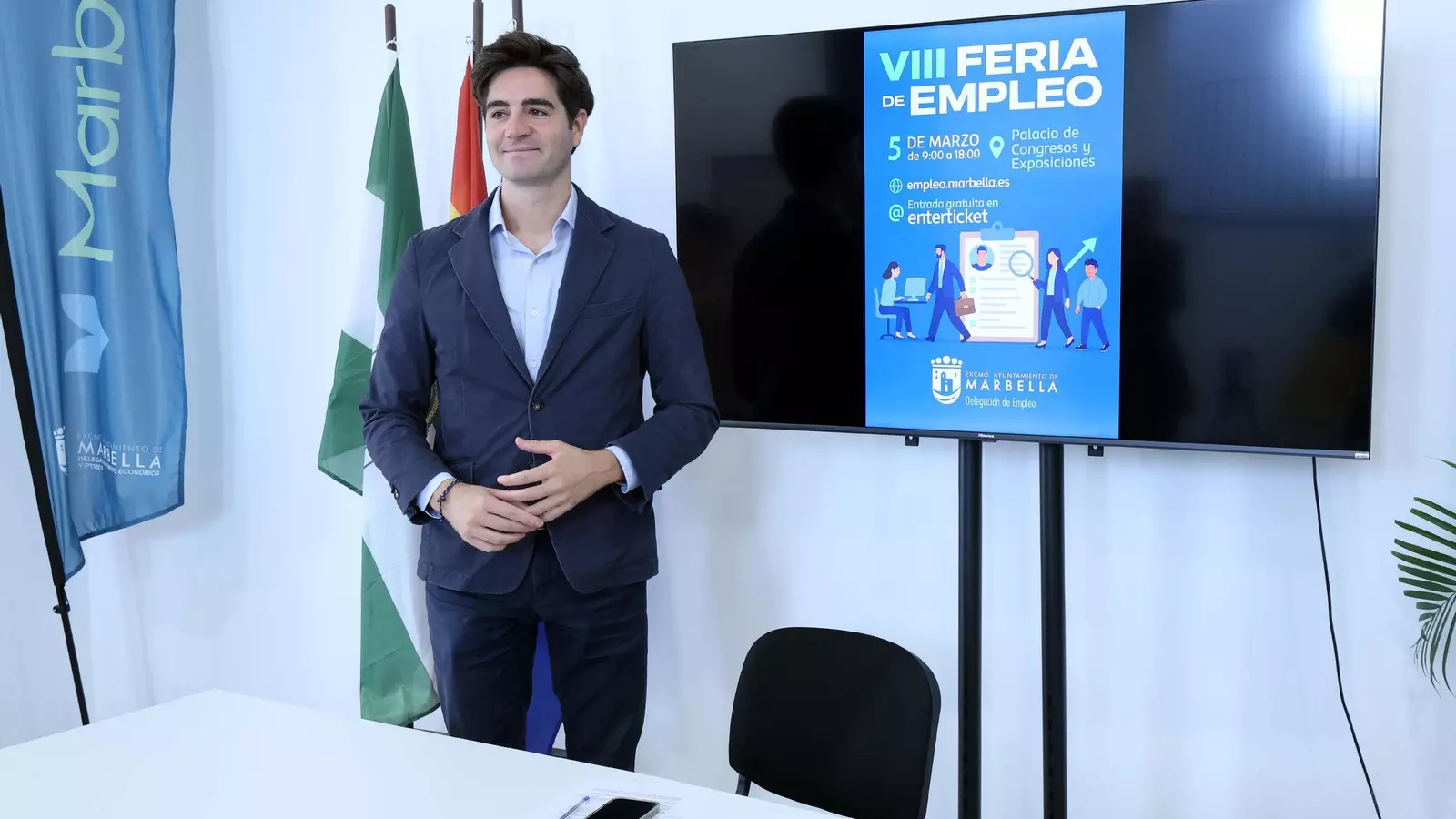 La Feria de Empleo de Marbella se celebrará el 5 de marzo con 120 stands de empresas