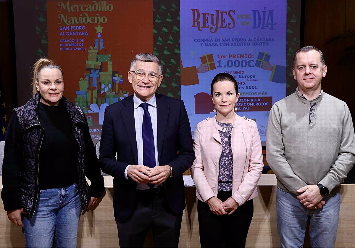 El Ayuntamiento impulsa la actividad comercial en San Pedro con el Mercadillo Navideño y la campaña 'Reyes por un Día'
