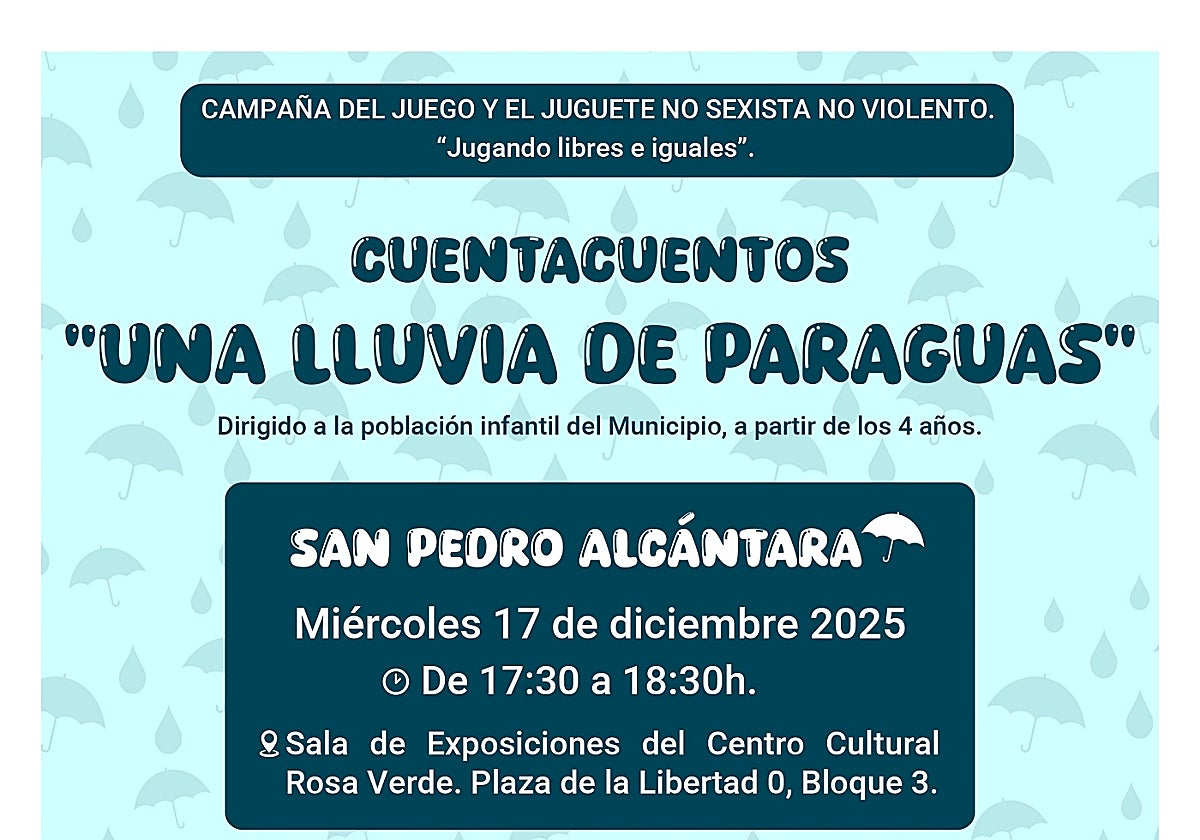 Marbella pone en marcha un año más la 'Campaña del Juego y el Juguete No sexista, no violento'