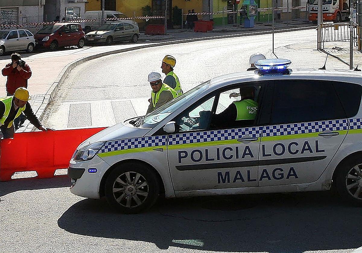Cortes de tráfico este fin de semana en Málaga por obras y una zambombá navideña